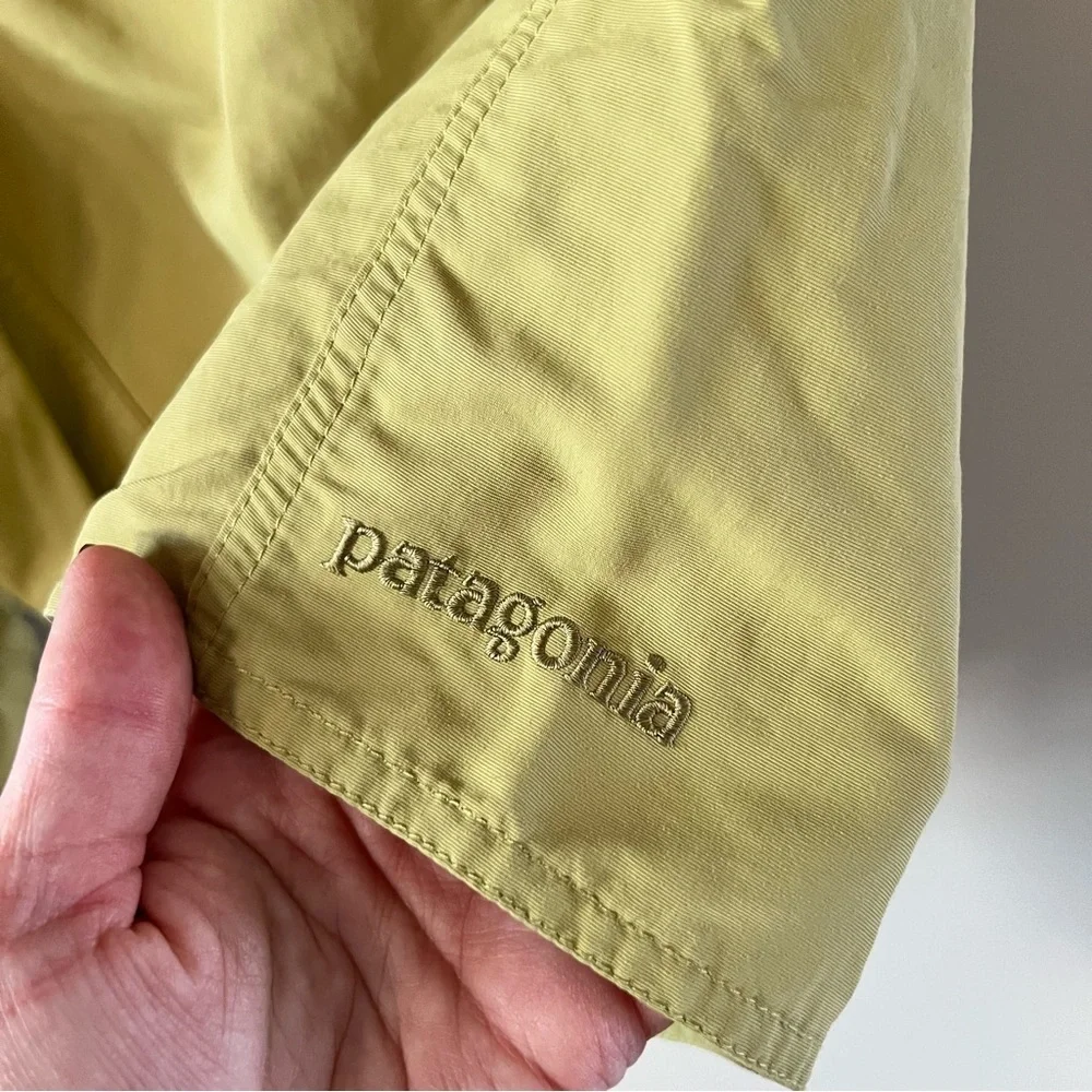 Patagonia Swim 9” Shorts - Lime Yellow - Size 38